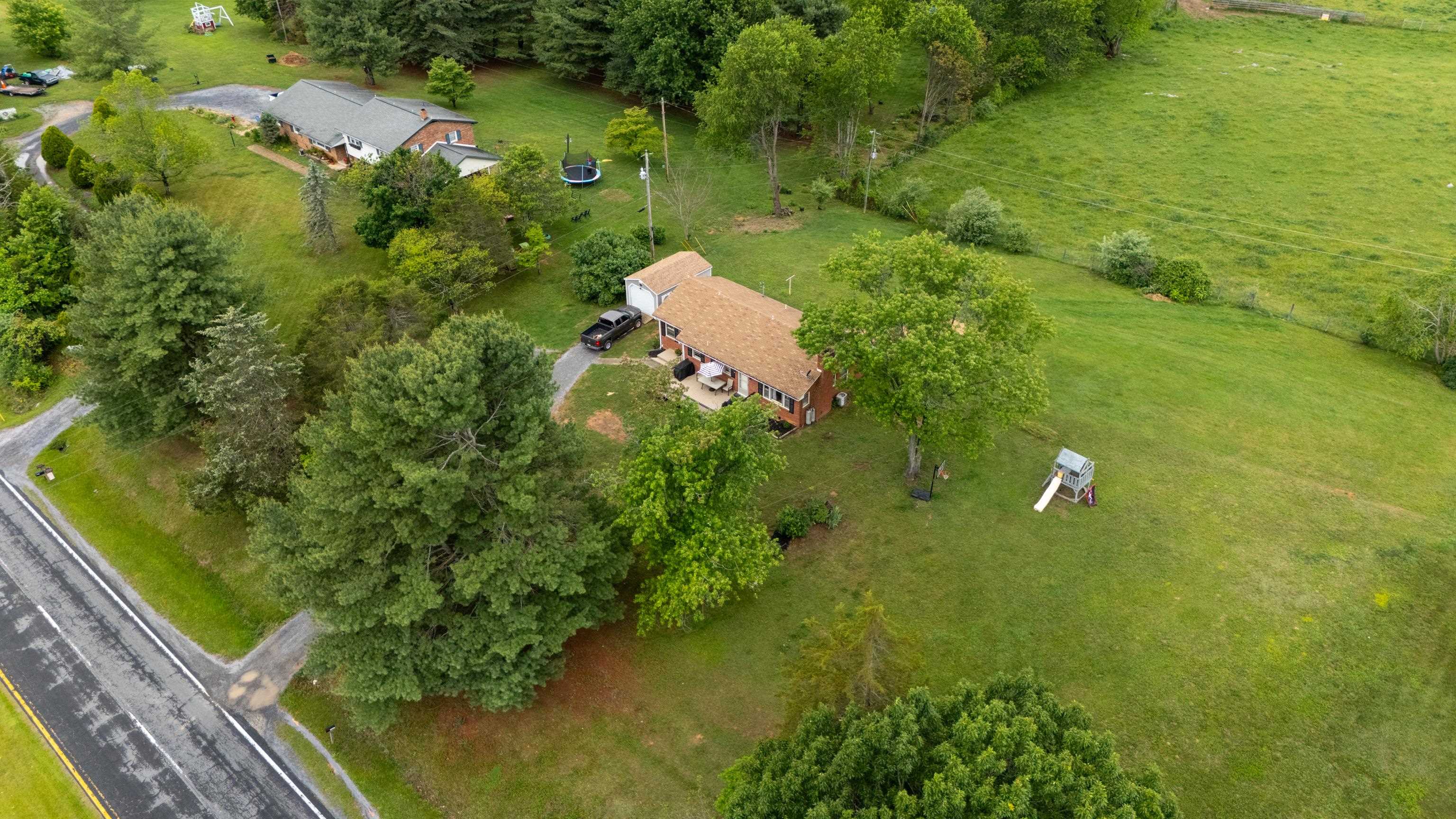 7827 Lee Highway Raphine, VA 24472 - Photo 51 of 62 a view of a yard with swimming pool