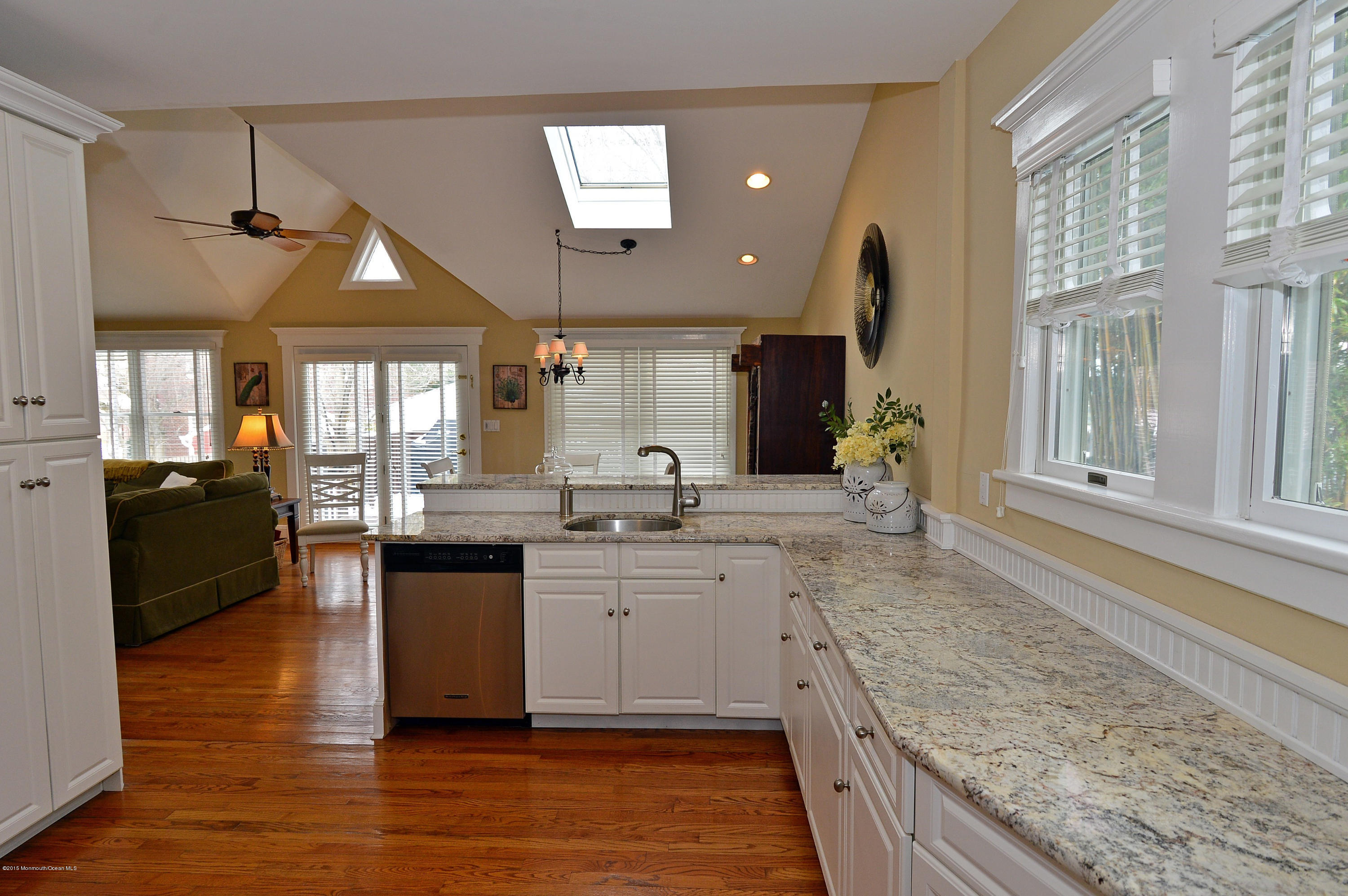 66 Pinckney Road Red Bank, NJ 07701 - Photo 18 of 30 a large kitchen with lots of counter space and a sink