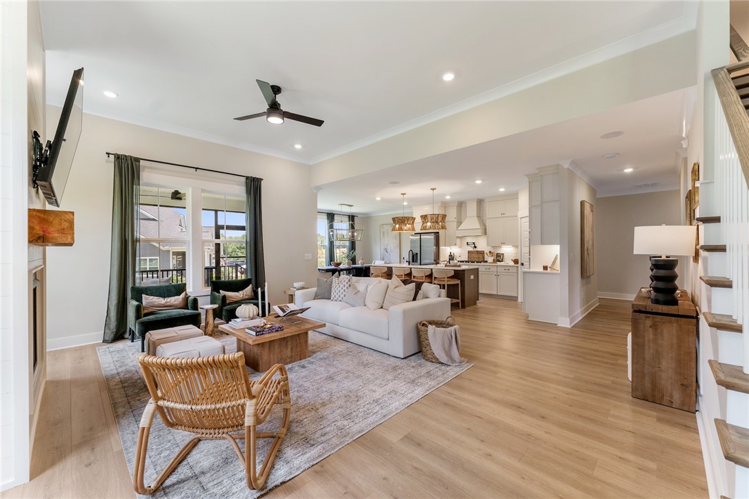 506 Tilman Court Anderson, SC 29621 - Photo 4 of 20 An inviting open-concept living space blends comfort and culinary style seamlessly.