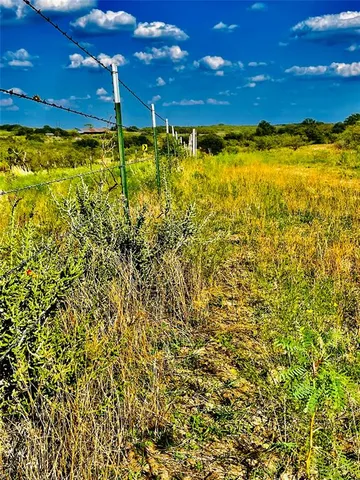 a view of an ocean from a yard