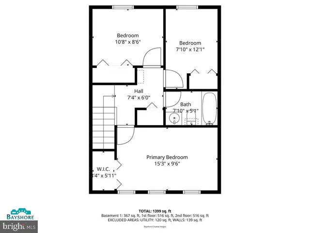 a picture of a bench in front of a building
