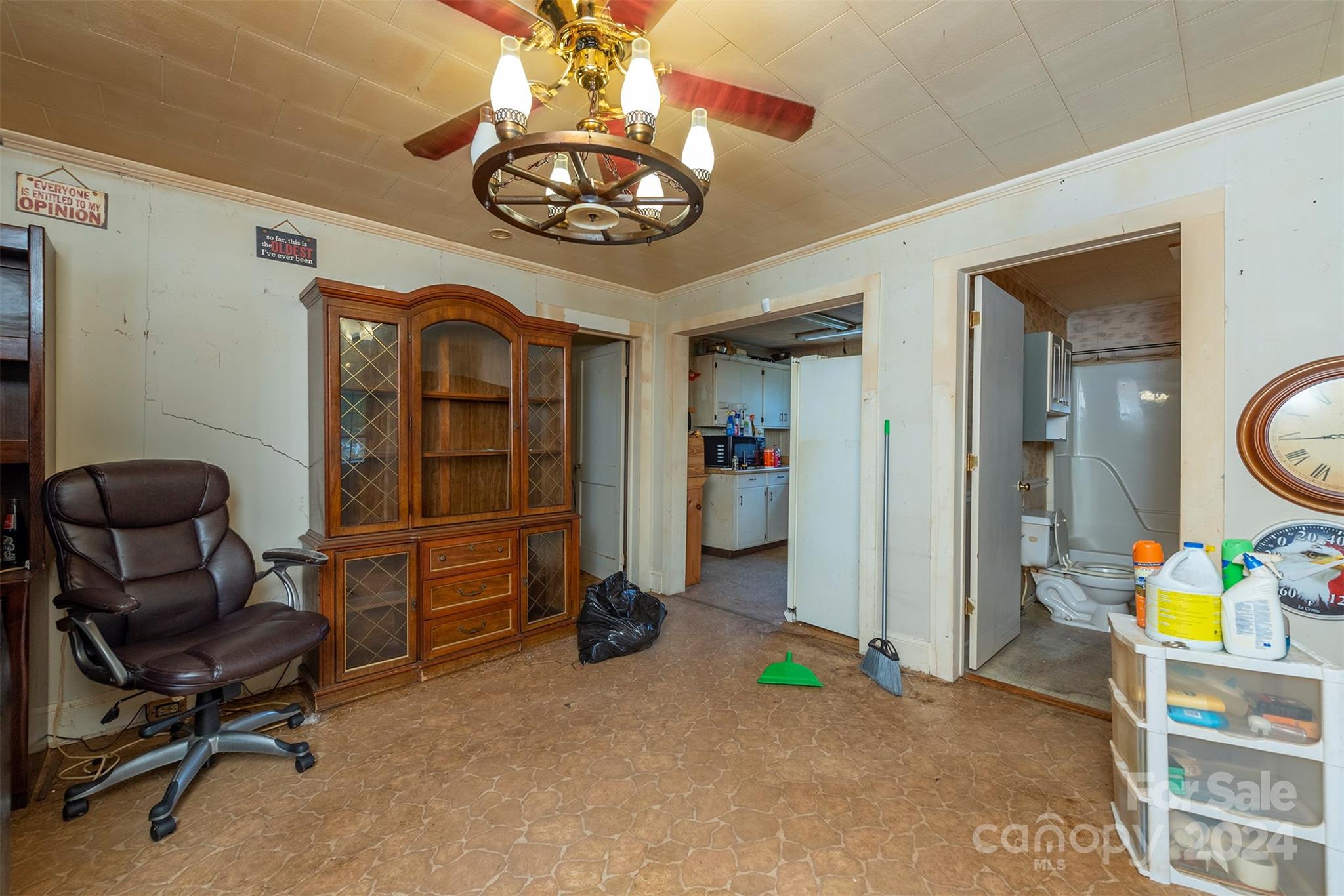139 Hickory Street Rutherfordton, NC 28139 - Photo 5 of 19 a view of a livingroom with workspace and a window