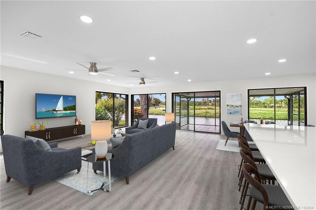 5635 Southeast Miles Grant Road Stuart, FL 34997 - Photo 19 of 73 Virtual Staging of Living Area 1