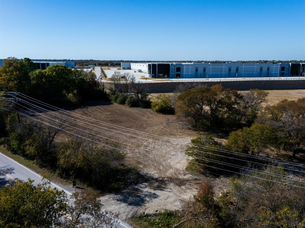 a view of a terrace with a garden