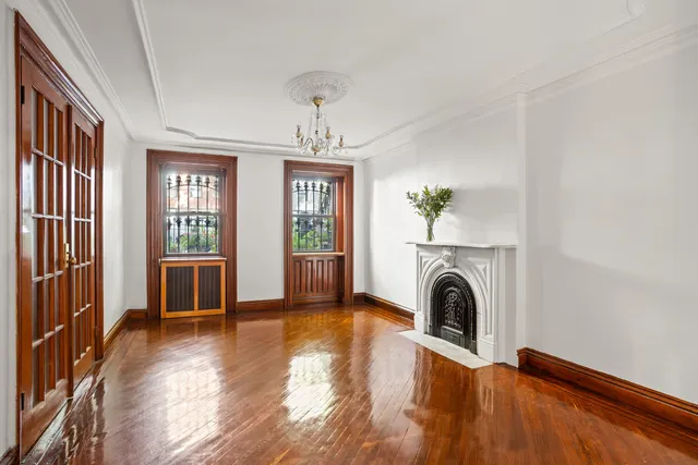 a view of livingroom with furniture wooden floor and window