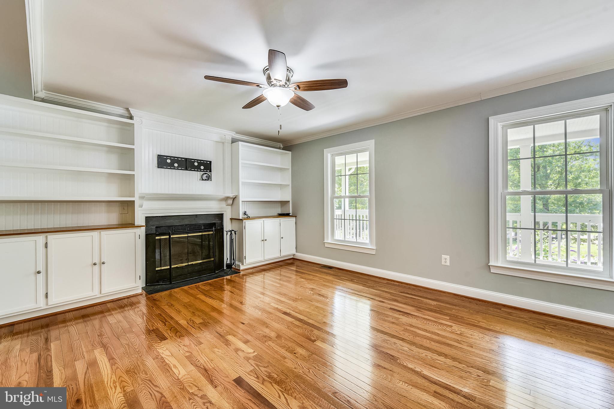 14518 Thickett Ridge Lane Rixeyville, VA 22737 - Photo 17 of 20 Living rm with built ins and a fireplace