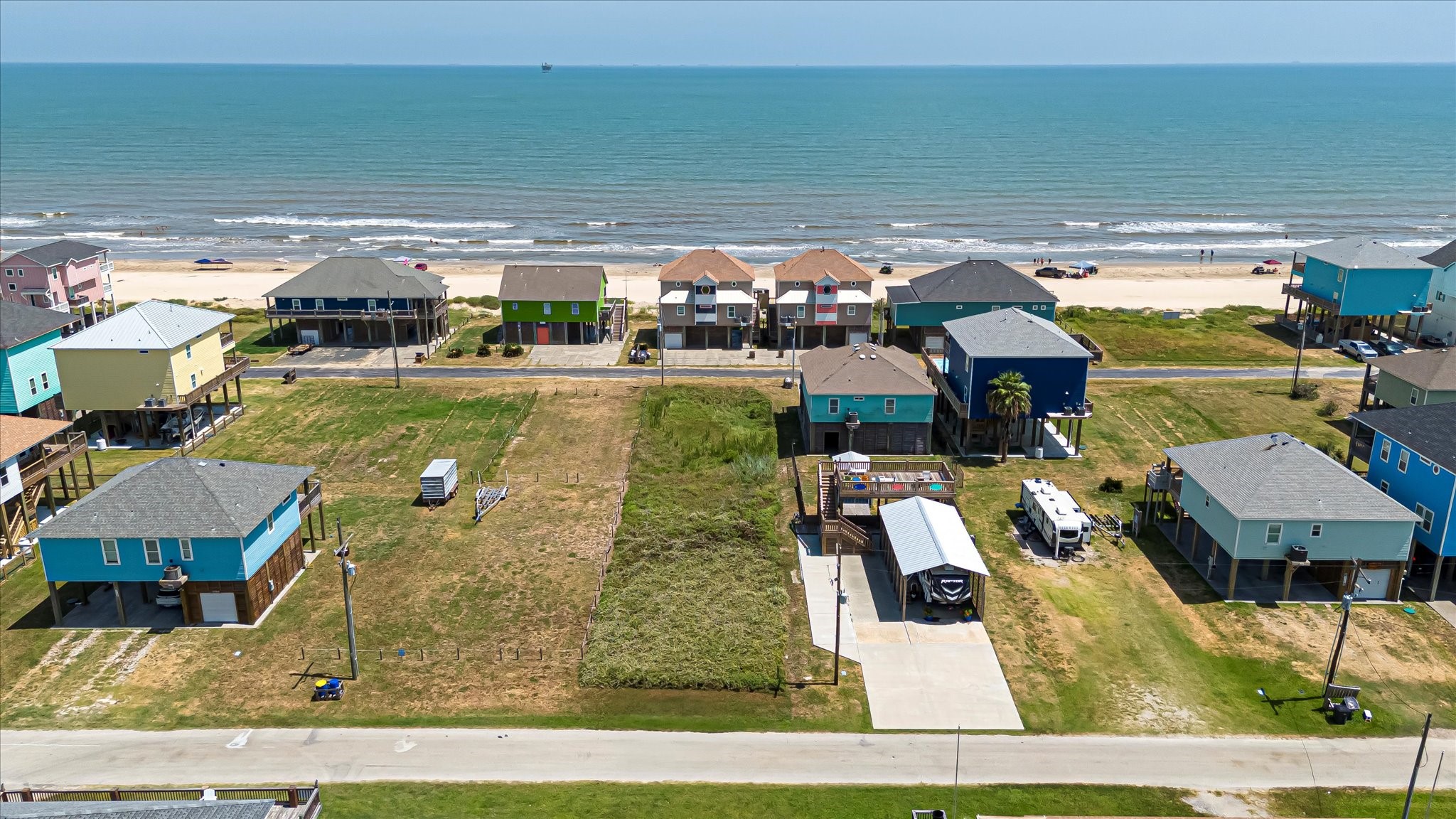 1126 Gulfview Road Crystal Beach, TX 77650 - Photo 17 of 28 a view of swimming pool with outdoor seating