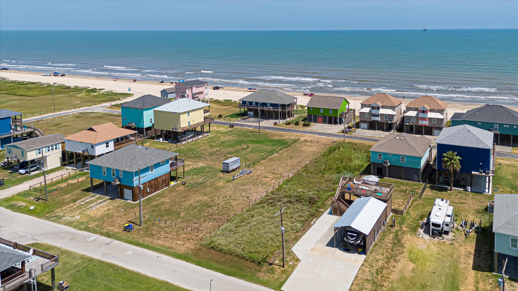 1126 Gulfview Road Crystal Beach, TX 77650 - Photo 21 of 28 swimming pool view with a seating space