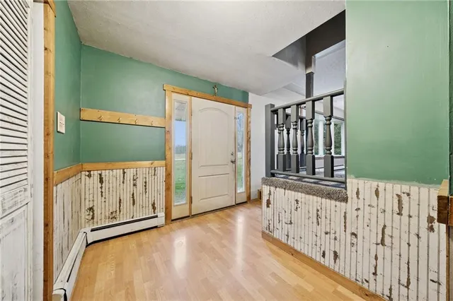 a view of a front door