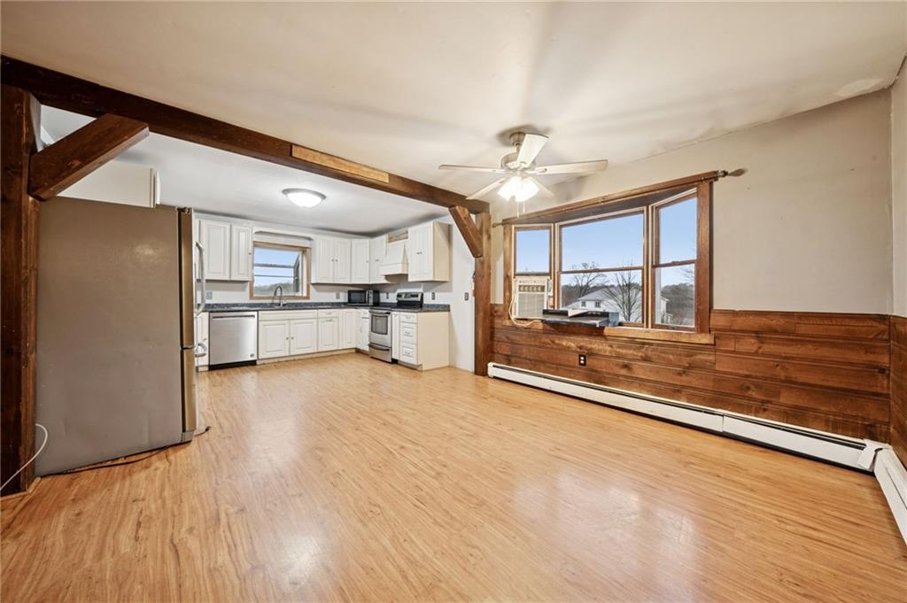709 Westover Road Westover, PA 16692 - Photo 9 of 41 a view of a kitchen with a sink and a refrigerator