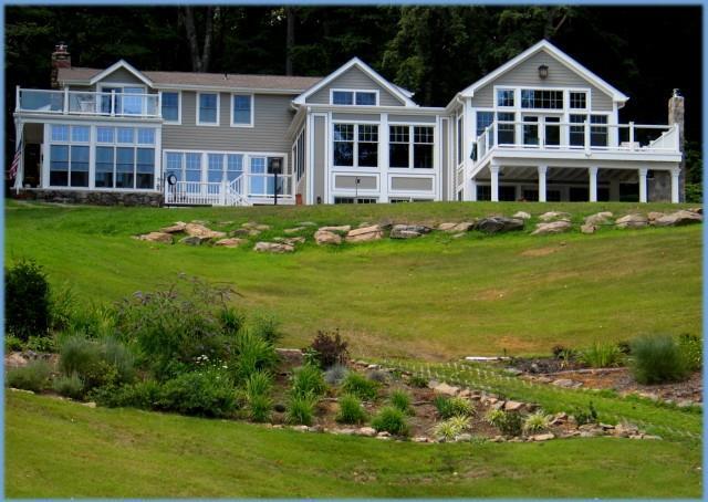 43 Bogus Hill Road New Fairfield, CT 06812 - Photo 1 of 1 a front view of a house with a yard table and chairs