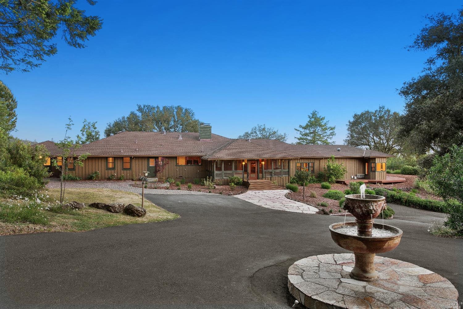 3350 Calistoga Road Santa Rosa, CA 95404 - Photo 1 of 1 a view of a house with swimming pool and sitting area