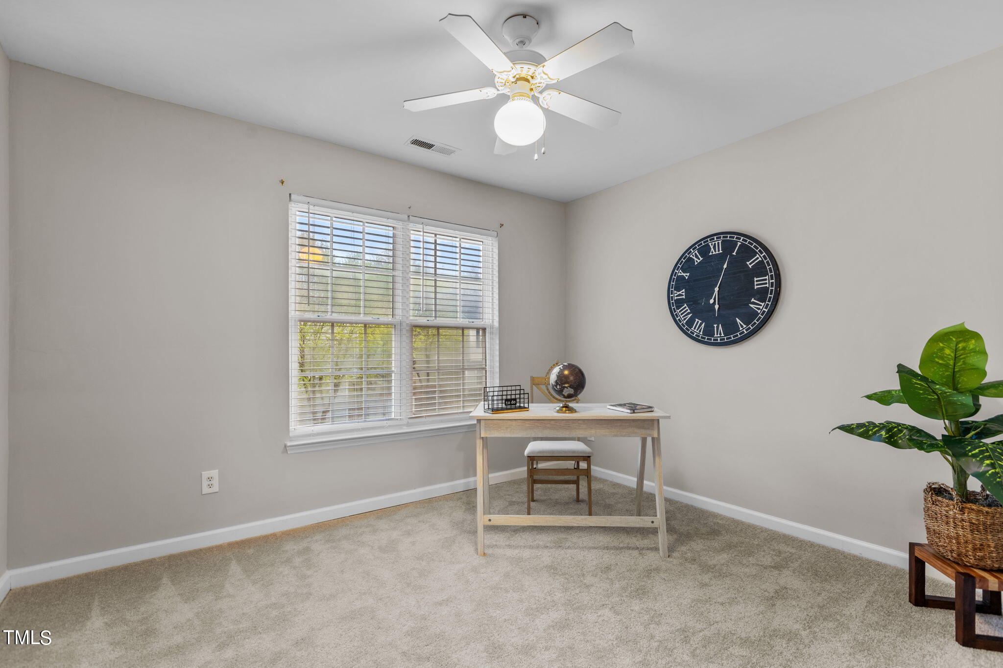 138 Blue Crest Lane Durham, NC 27705 - Photo 15 of 28 a view of a workspace with a window