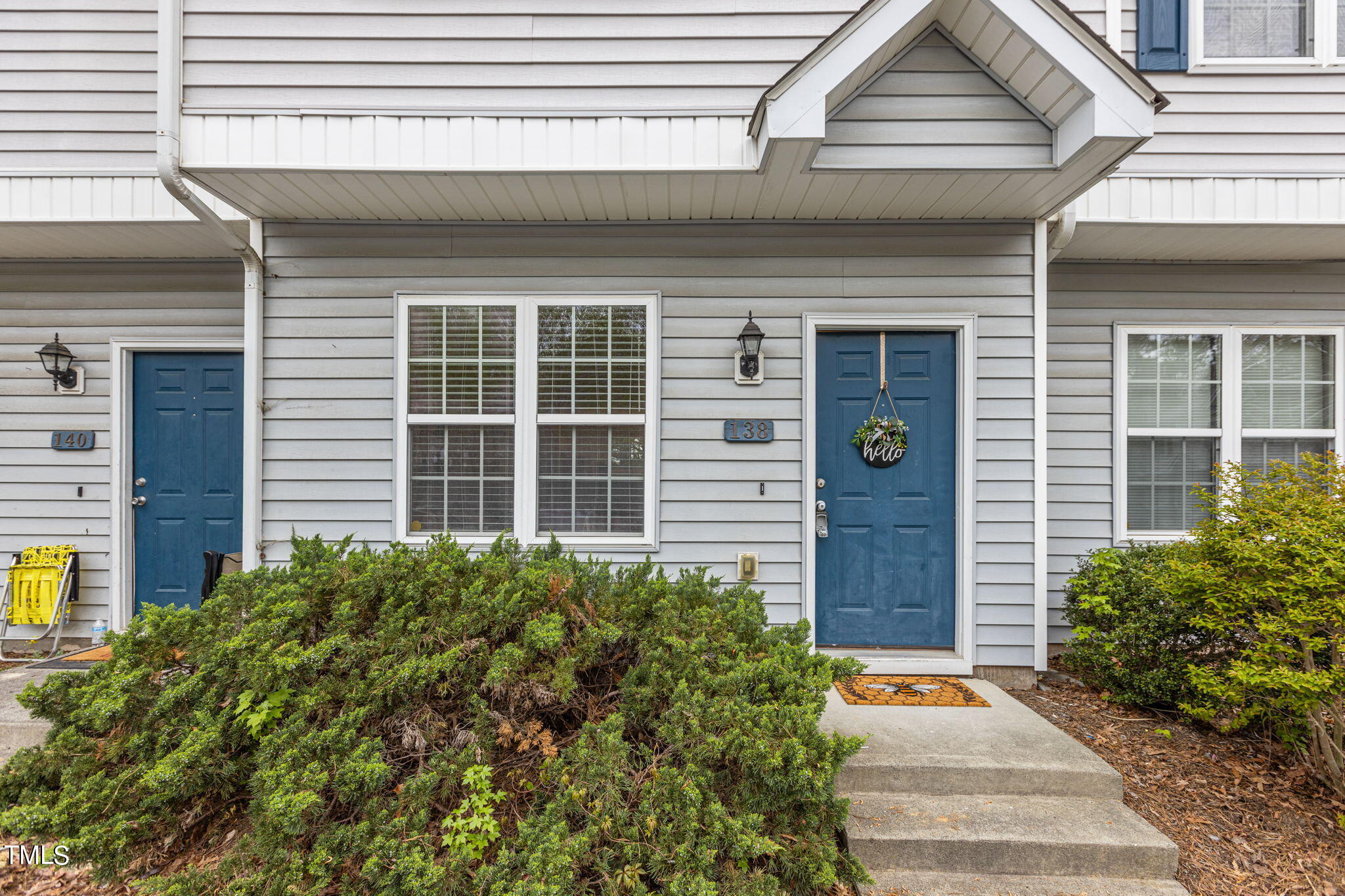 138 Blue Crest Lane Durham, NC 27705 - Photo 2 of 28 a front view of a house with plants