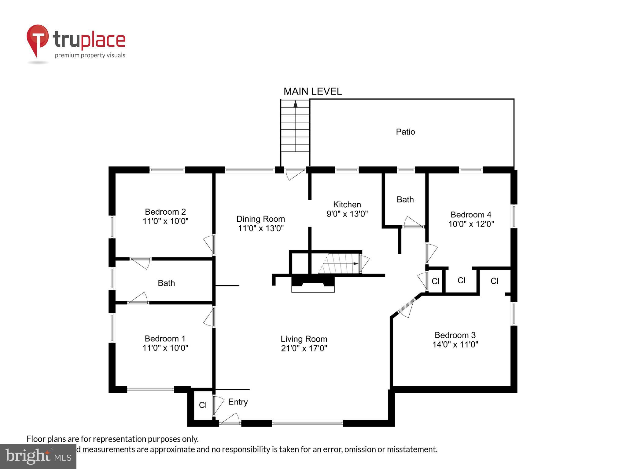 2700 Ross Road Chevy Chase, MD 20815 - Photo 53 of 54 Main Level Floor Plan