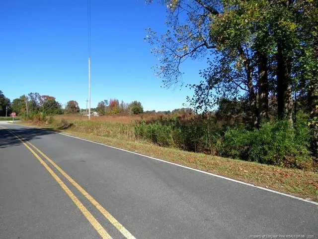 a view of a road with a road