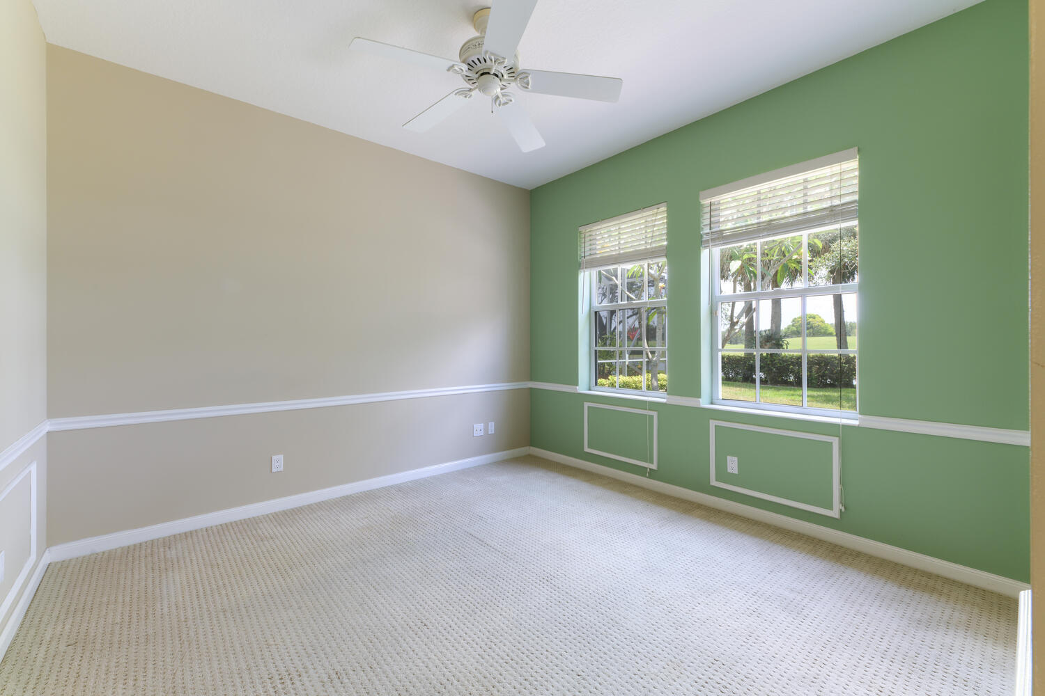 244 Barbados Drive Jupiter, FL 33458 - Photo 22 of 51 a view of room with window and ceiling fan
