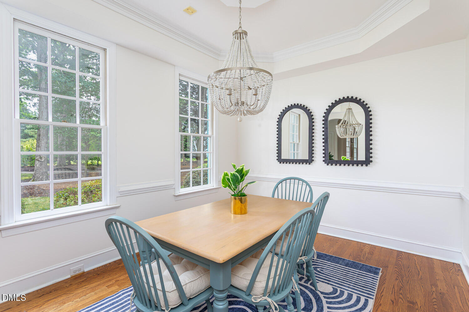 8509 Towneley Place Raleigh, NC 27615 - Photo 3 of 36 a view of a dining room with furniture window and outside view