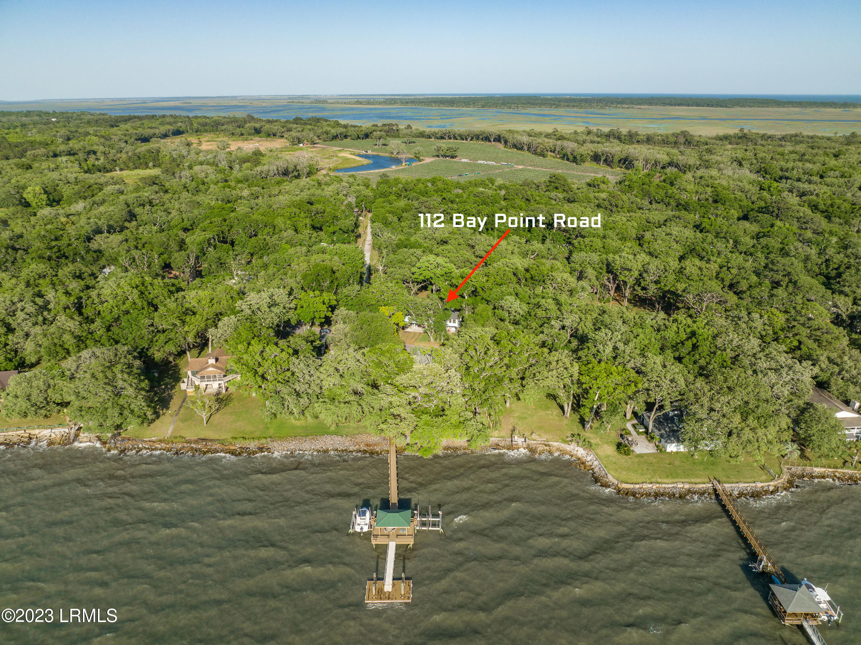 112 Bay Point Road St. Helena Island, SC 29920 - Photo 2 of 40 DJI_0202-1.jpg-FULL