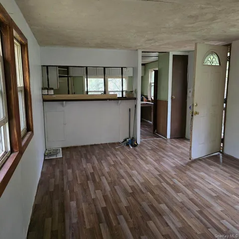 wooden floor in an empty room