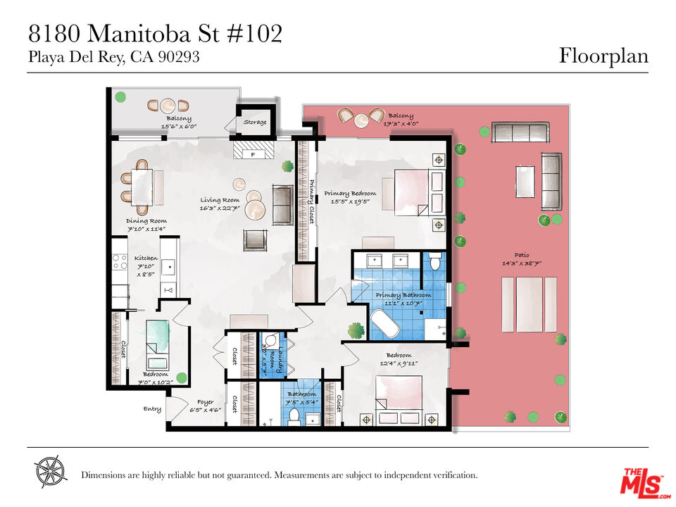 8180 Manitoba Street, Unit 102 Playa del Rey, CA 90293 - Photo 29 of 29