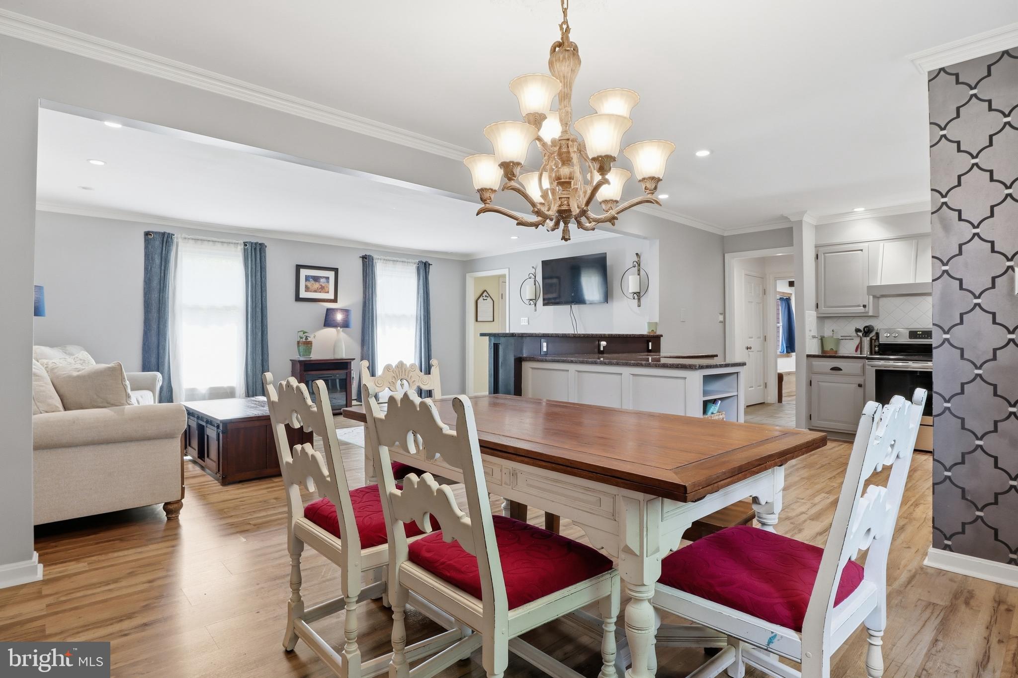 1072 Lambley Road Landisville, PA 17538 - Photo 31 of 46 a view of a dining room with furniture and wooden floor