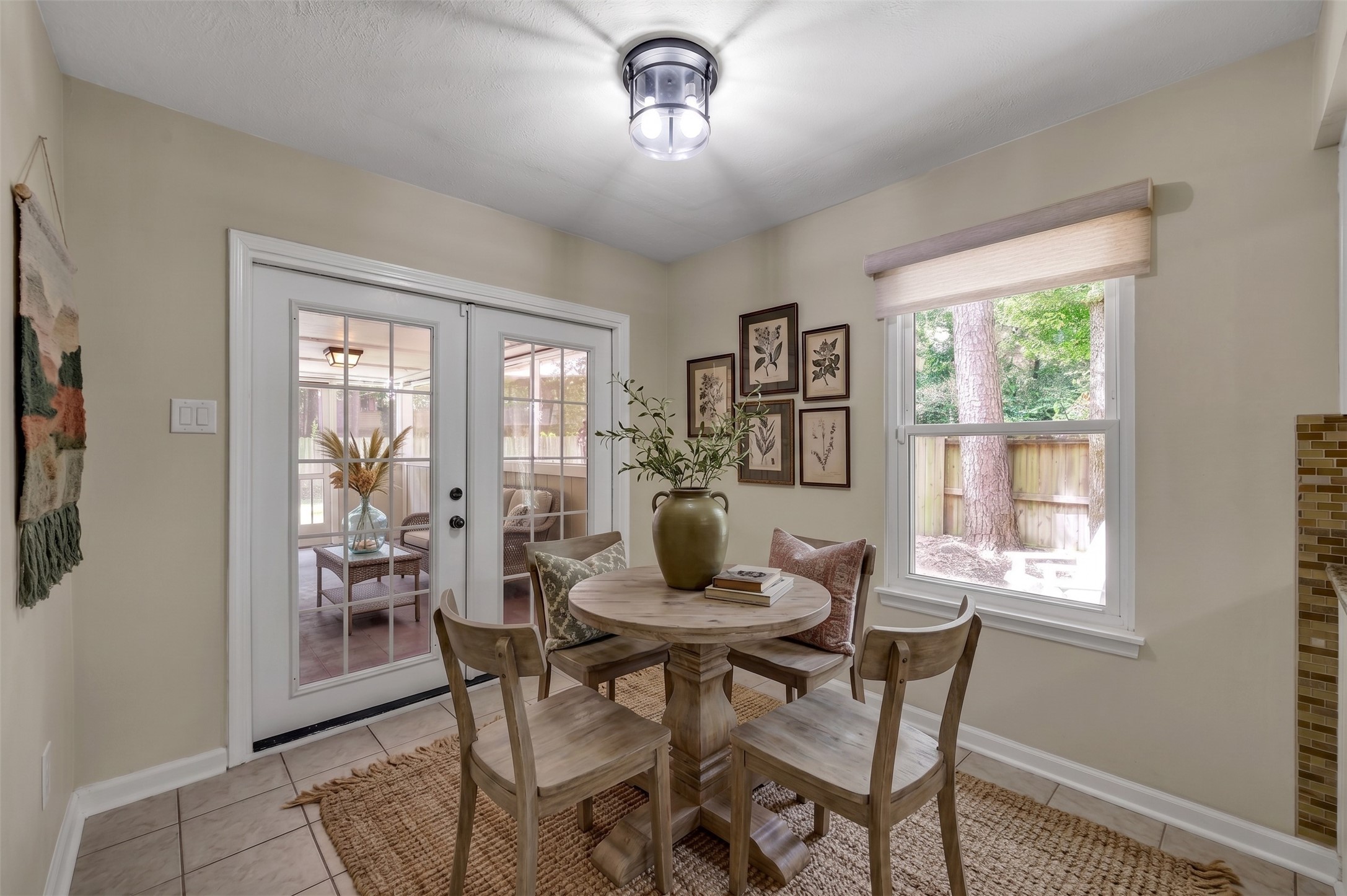 12224 Gun Oak Place Spring, TX 77380 - Photo 8 of 37 Bright Breakfast Area Surrounded by Windows and Perfect for Everyday Dining (Virtually Staged)
