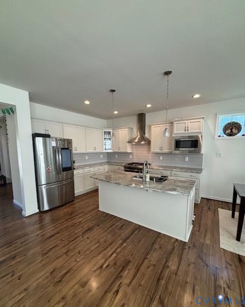 15513 Wolfboro Road Chesterfield, VA 23832 - Photo 5 of 23 a kitchen with refrigerator and wooden floor