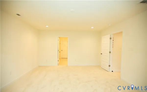 a view of empty room