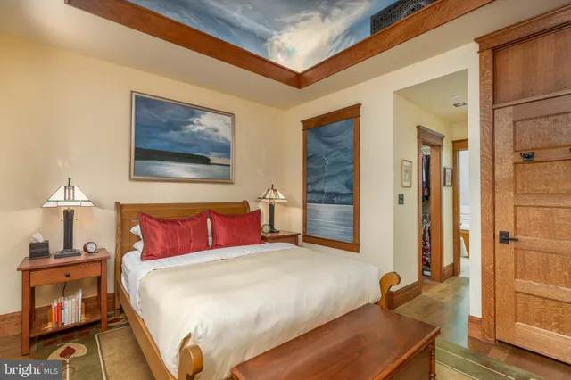 a room with furniture and a window