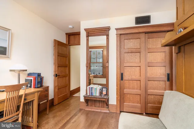 a view of a balcony with chairs