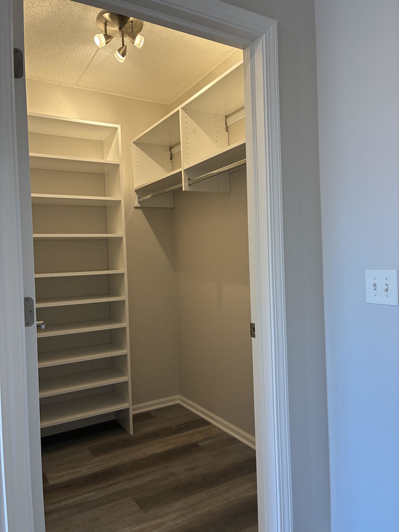 5 West Central Road, Unit 201 Mount Prospect, IL 60056 - Photo 12 of 14 a view of walk in closet with empty racks