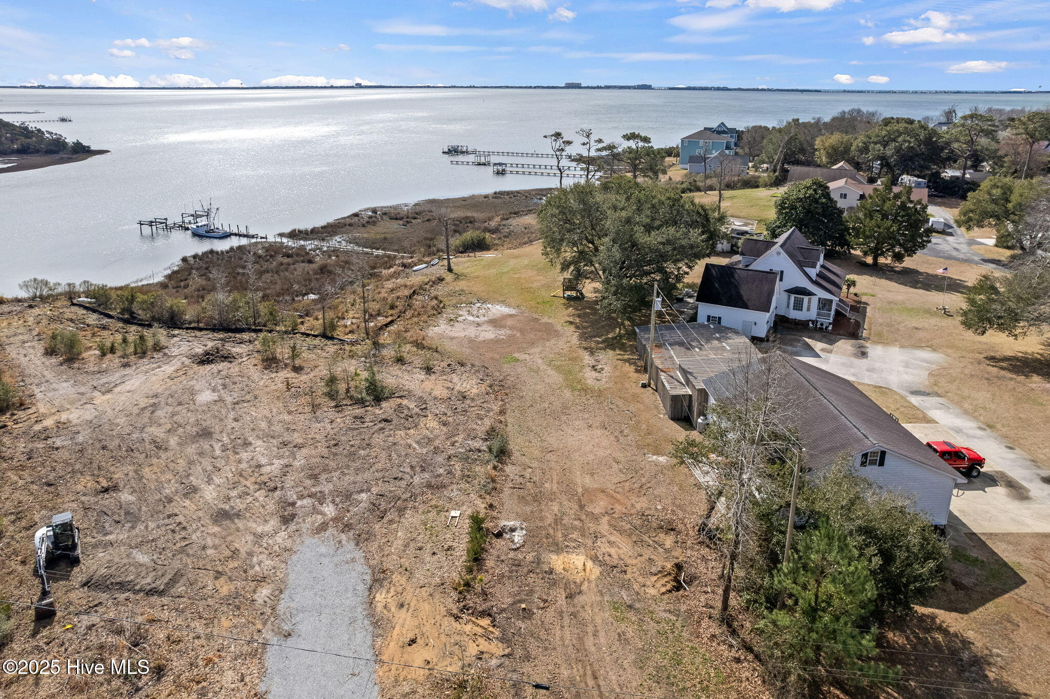 115 George Taylor Road Newport, NC 28570 - Photo 6 of 17 Entrance to lot