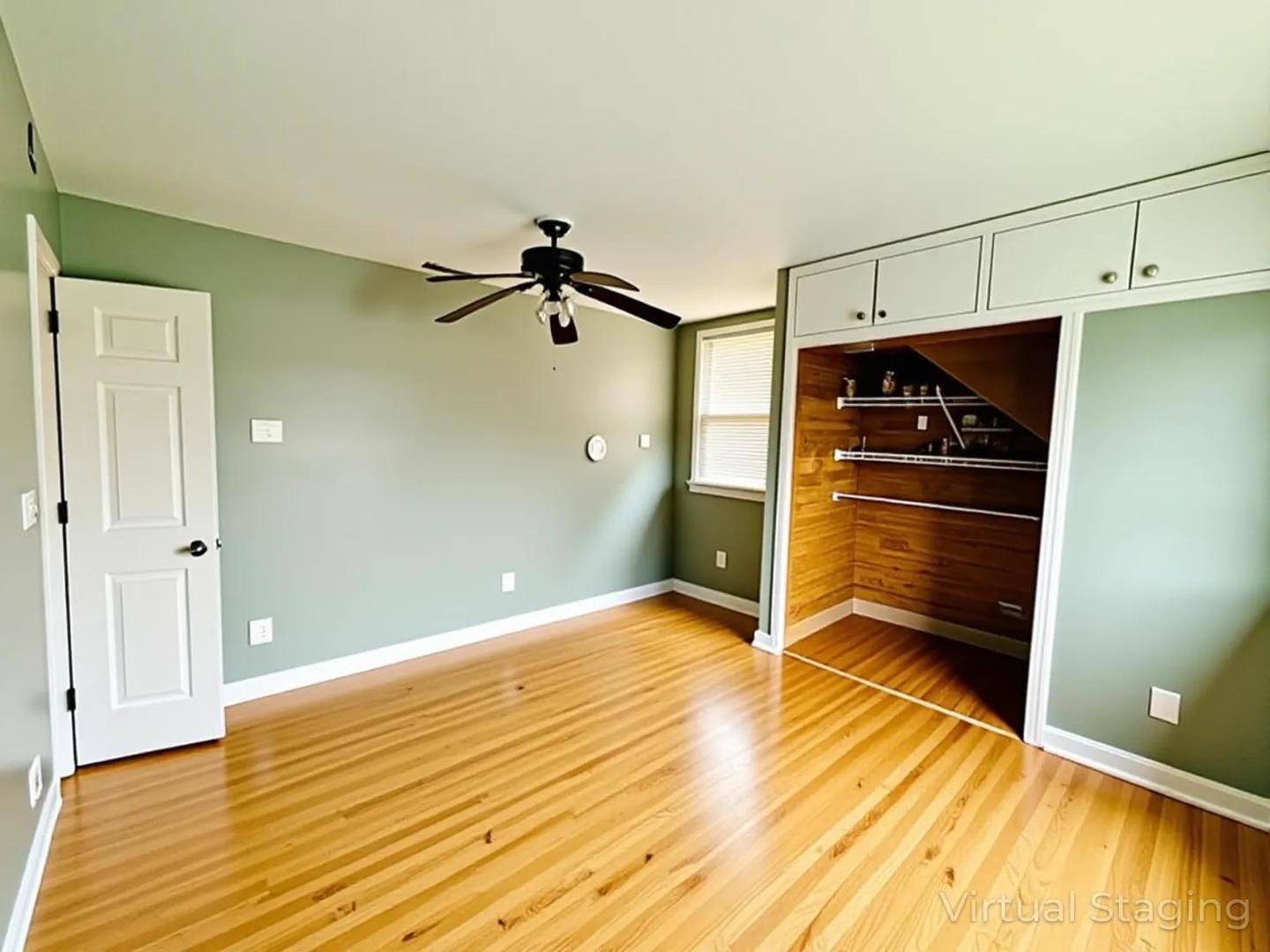 5542 South Nottingham Avenue Chicago, IL 60638 - Photo 15 of 39 a view of a room with wooden floor