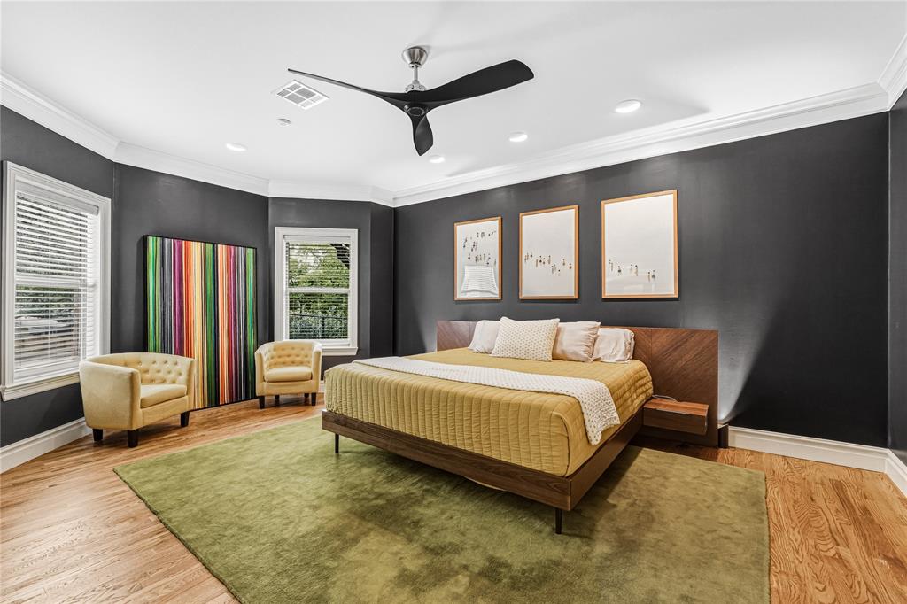 3201 Edward Drive Waco, TX 76708 - Photo 7 of 40 a spacious bedroom with a bed and glass windows
