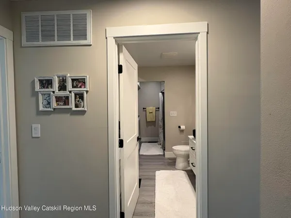 a bathroom with a toilet