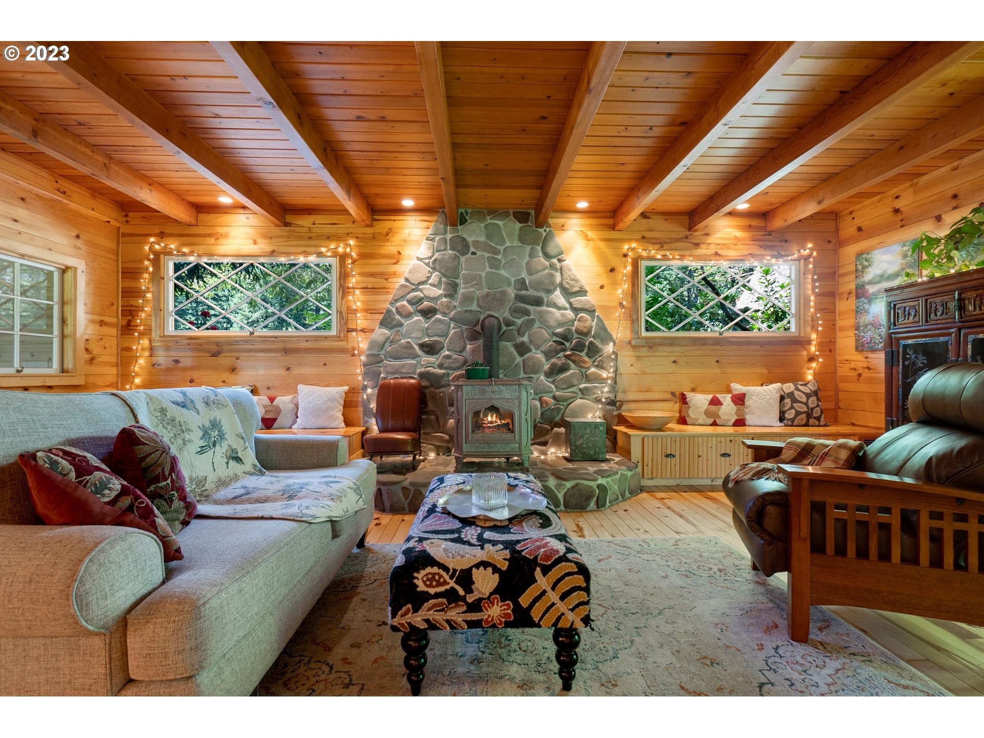 141 Cannavinna Road Carson, WA 98610 - Photo 5 of 48 Fireplace Wood