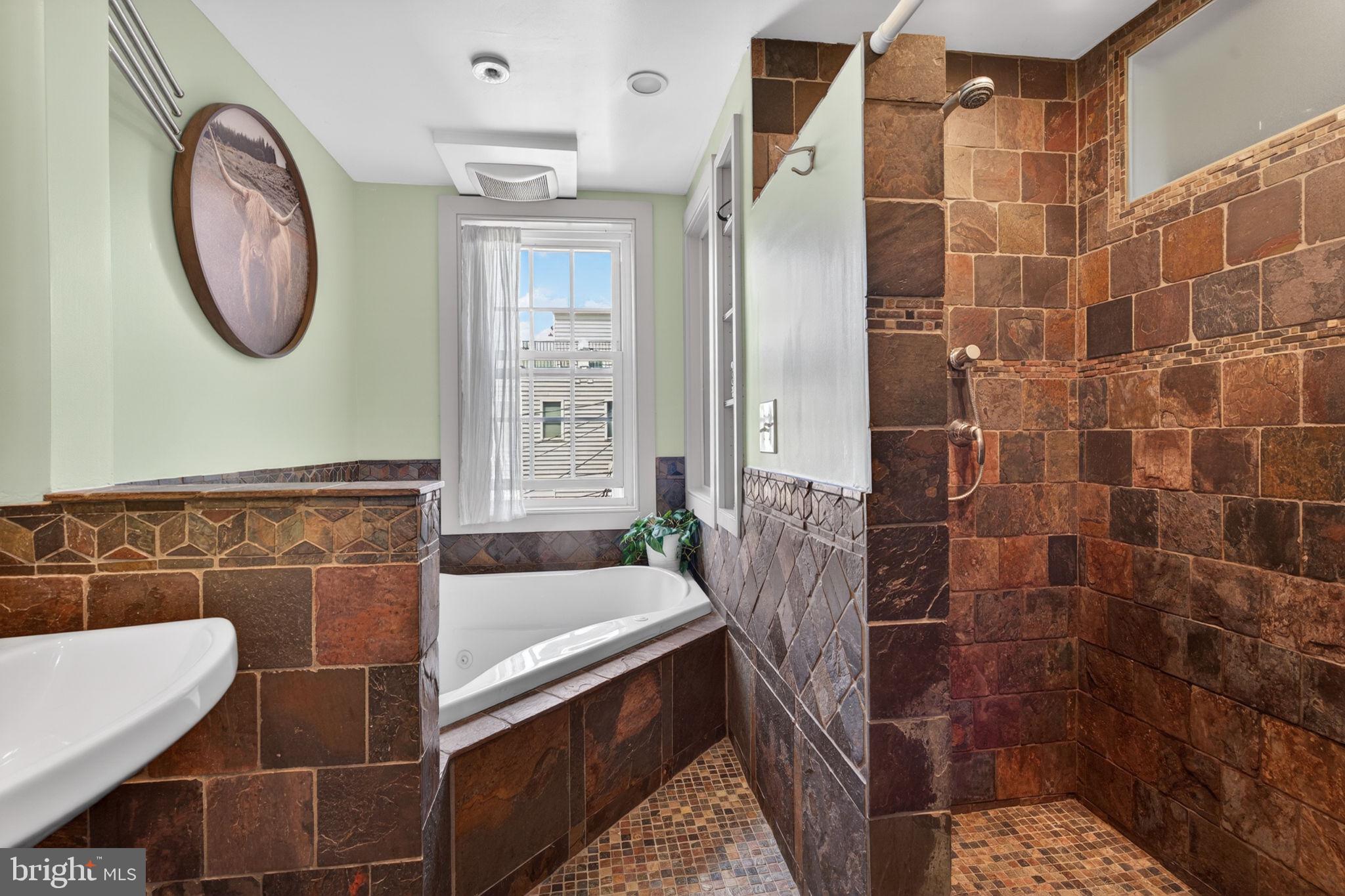 18 South Washington Street Baltimore, MD 21231 - Photo 24 of 57 a bathroom with a bathtub and a shower