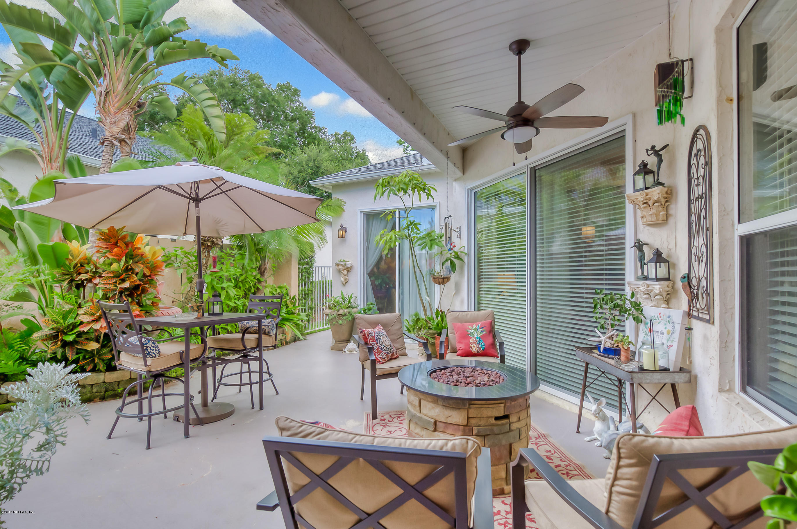 200 Cedar Ridge Circle St. Augustine, FL 32080 - Photo 8 of 41 a view of a dining tables and chairs in the patio