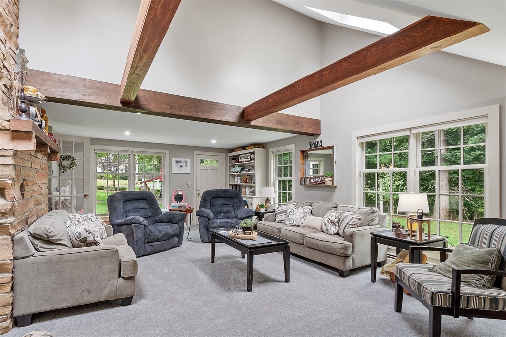 10 Garrison Street Groveland, MA 01834 - Photo 10 of 42 a living room with furniture and a large window