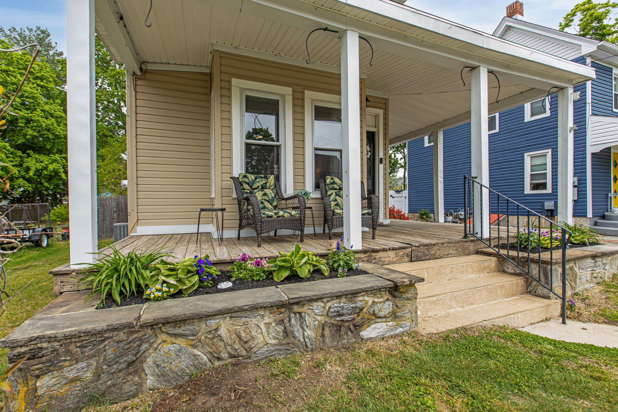 25 Maple Street Clayton, NJ 08312 - Photo 2 of 36 Built in stone flower boxes!