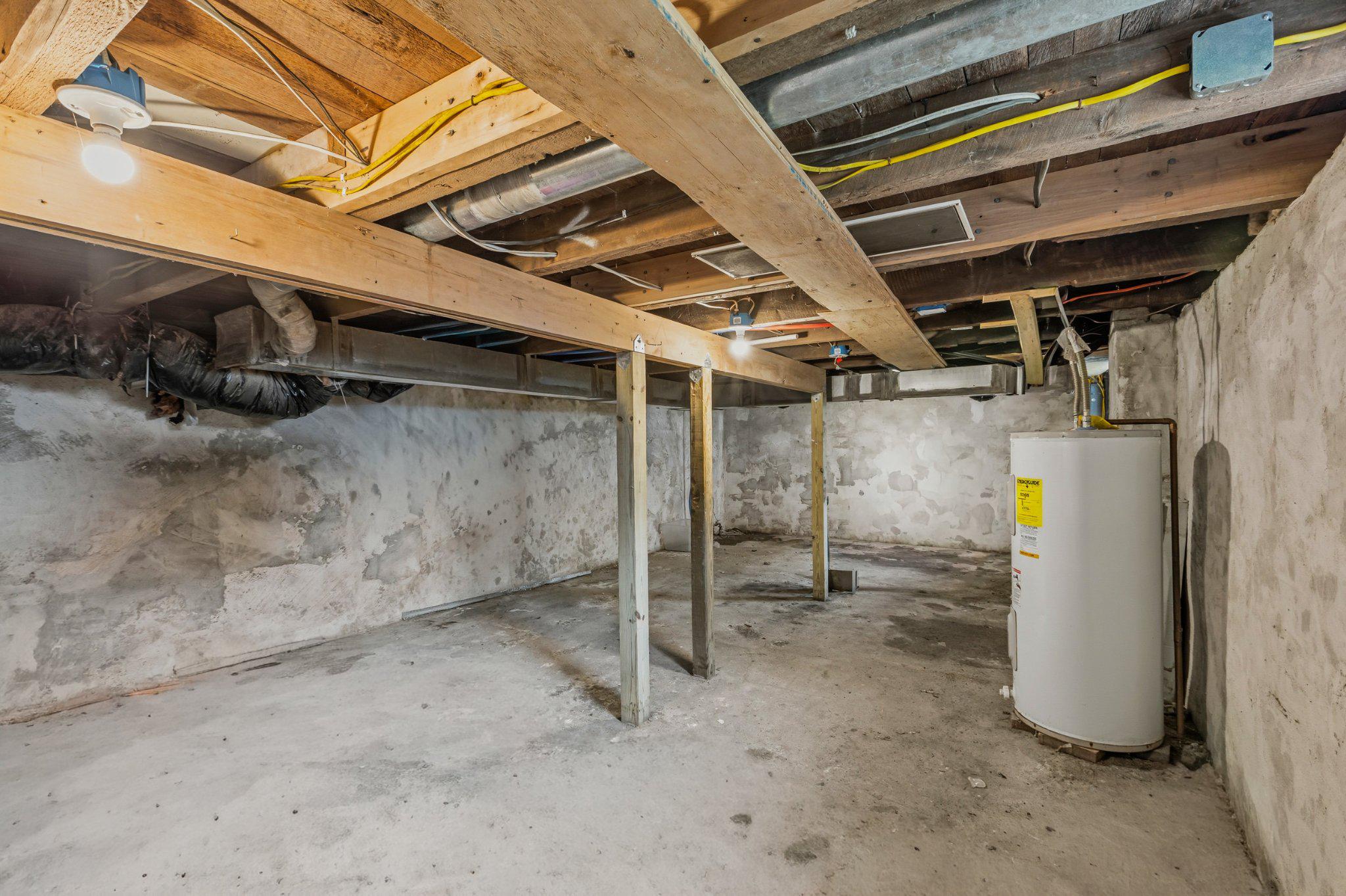 25 Maple Street Clayton, NJ 08312 - Photo 33 of 36 Unfinished basement retreat.