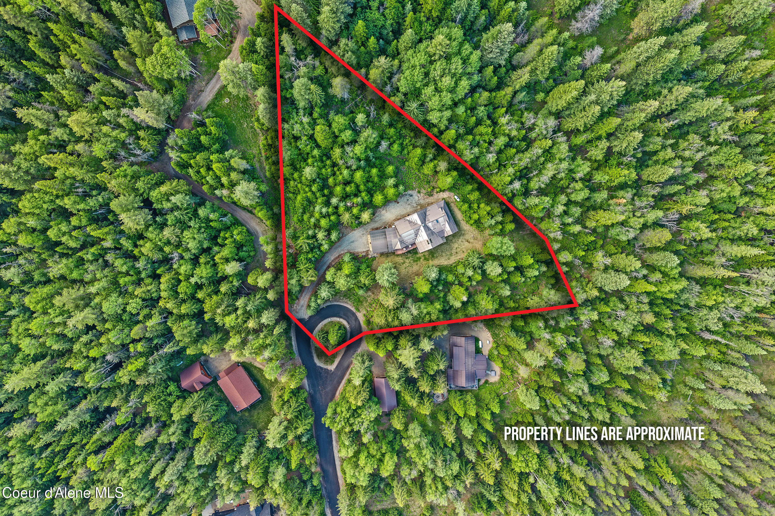 287 Cougar Run Road Priest River, ID 83856 - Photo 55 of 56 Aerial