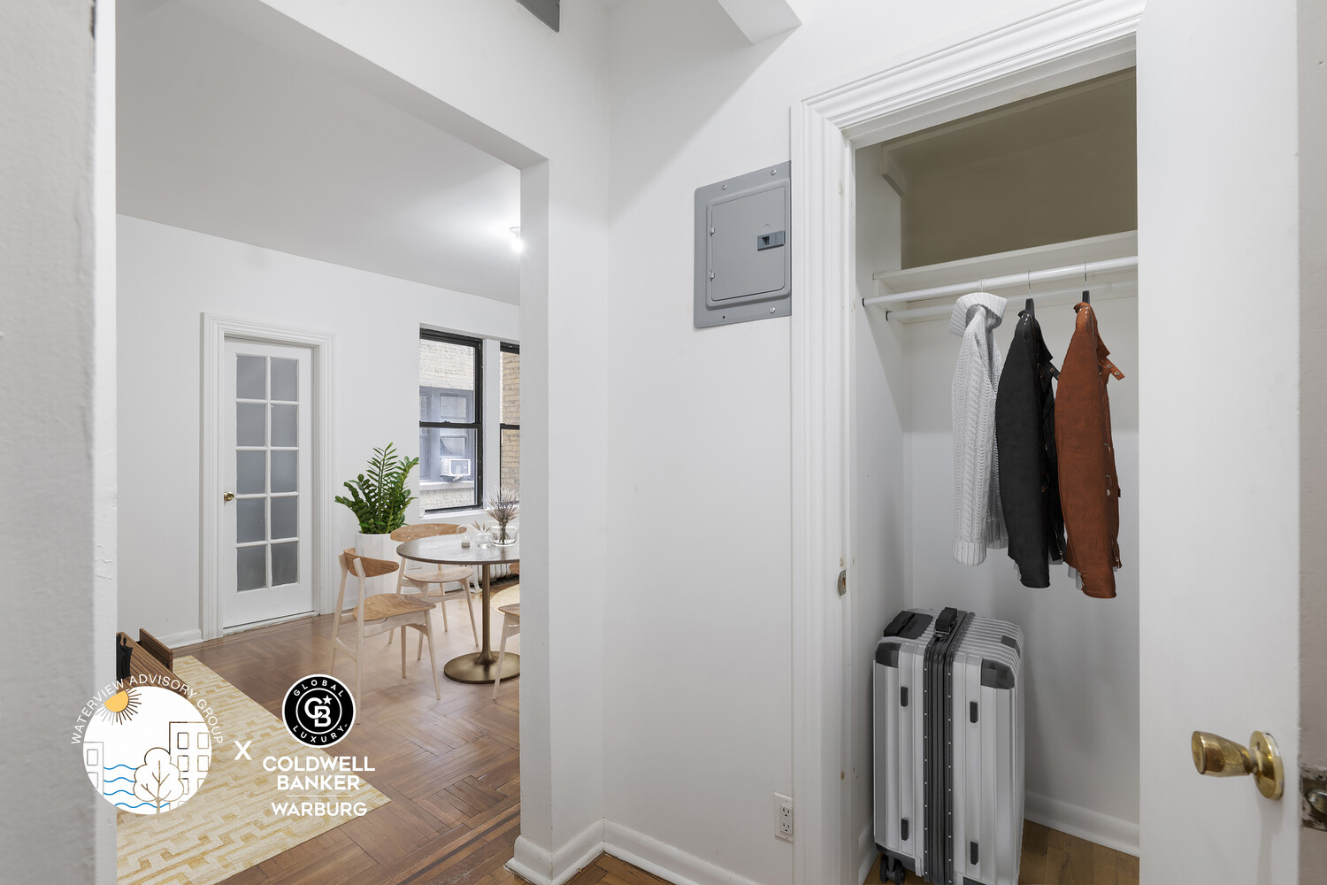 1793 Riverside Drive, Unit 2G Manhattan, NY 10034 - Photo 8 of 12 a view of entryway and hall with wooden floor