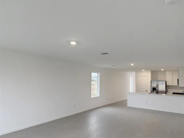 a view of empty room