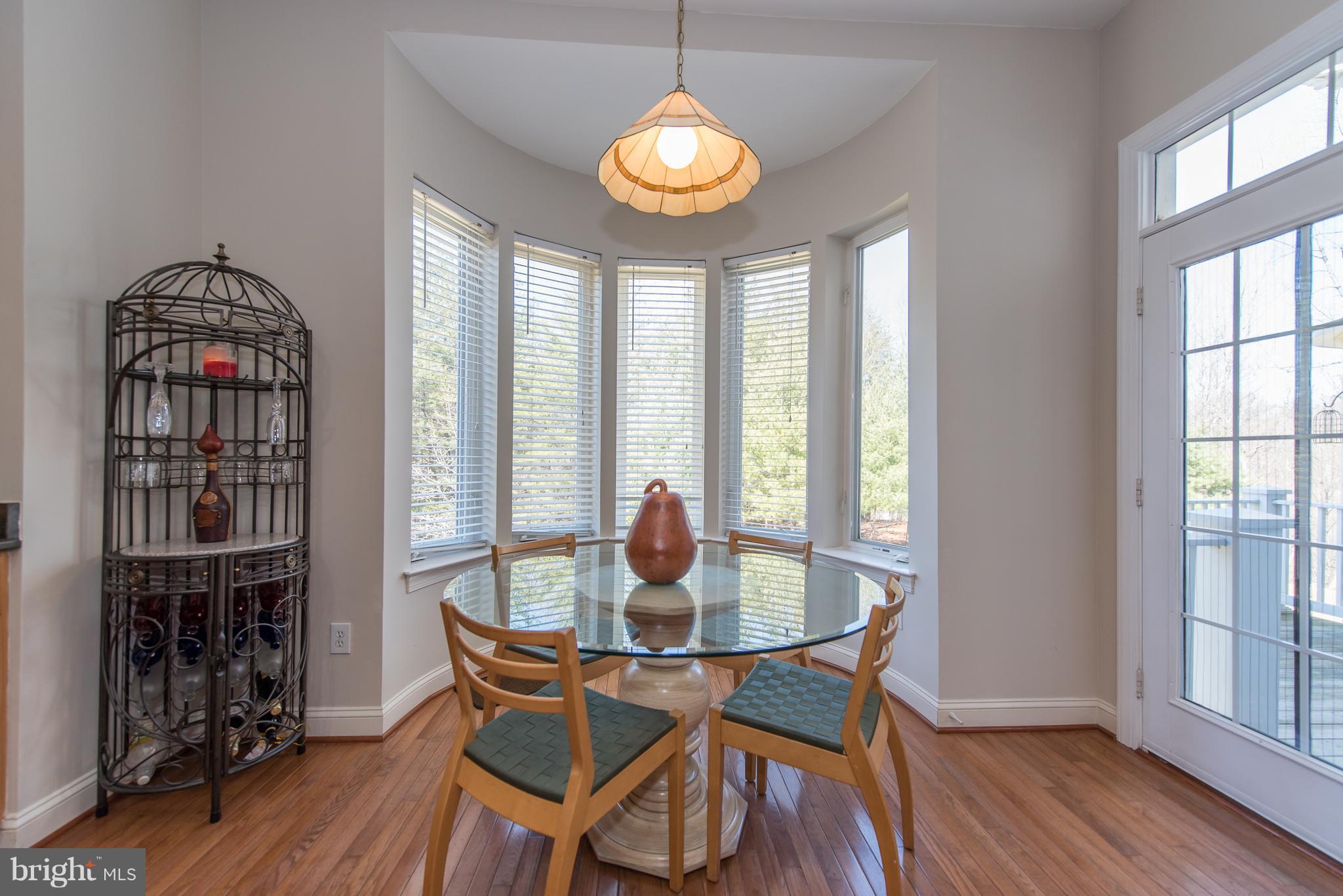 8795 Boulder Ridge Road Laurel, MD 20723 - Photo 10 of 30 Breakfast Room with a Bay Window View
