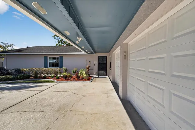 a view of a house with entertaining space