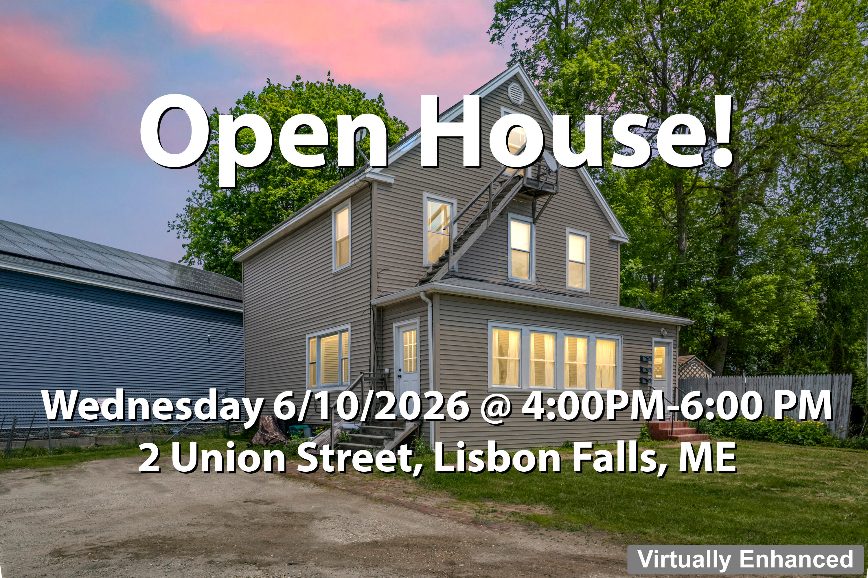 Open House white