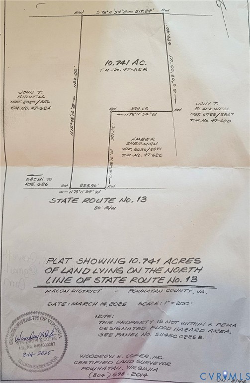 0 Old Buckingham Road Powhatan, VA 23139 - Photo 5 of 10 Map / location