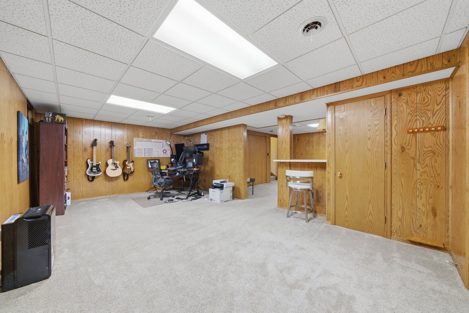 1016 North 7th Street Rochelle, IL 61068 - Photo 23 of 39 a view of a livingroom with furniture and a garage